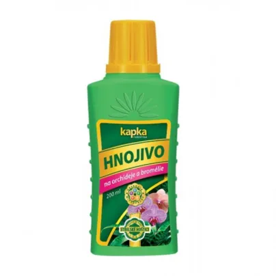 Hnojivo na orchideje a bromélie - Kapka - tekuté hnojivo - 200 ml