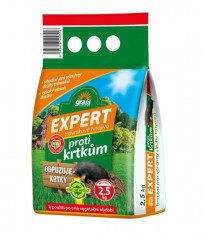 Hnojivo na trávník proti krtkům Expert - Forestina - granulované hnojivo - 2,5 kg