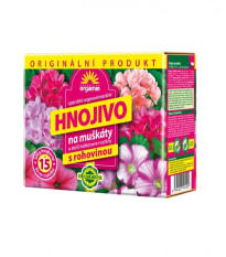 Hnojivo na muškáty s rohovinou - Forestina - pevné hnojivo - 500 g