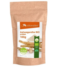 BIO Ašvaganda - Withania somnifera - bio kořen mletý - 100 g