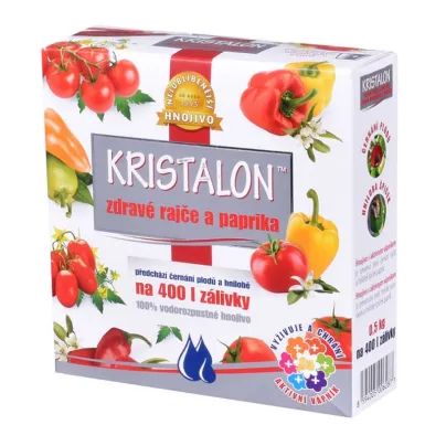 Kristalon zdravé rajče a paprika - Agro - pevné hnojivo - 500 g