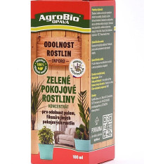 Zelené pokojové rostliny koncentrát - AgroBio - přírodní tekuté hnojivo - 100 ml