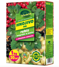 Hnojivo na rybízy a angrešty - Forestina - pevné hnojivo - 1 kg