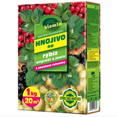 Hnojivo na rybízy a angrešty - Forestina - pevné hnojivo - 1 kg