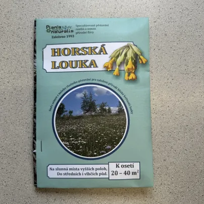 Horská louka - osivo Planta Naturalis - směs lučních květin - 40 g