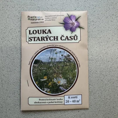 Louka starých časů - osivo Planta Naturalis - směs lučních květin - 40 g