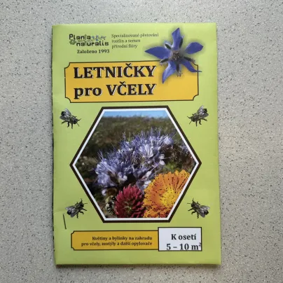 Jednoleté květy pro včely - osivo Planta Naturalis - směs letniček - 10 g