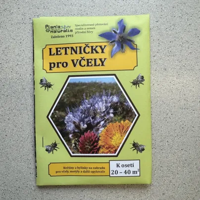 Jednoleté květy pro včely - osivo Planta Naturalis - směs letniček - 40 g