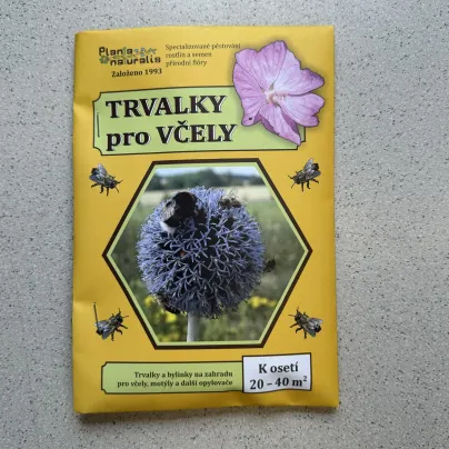 Vytrvalé květy pro včely - osivo Planta Naturalis - směs lučních květin a trav - 40 g