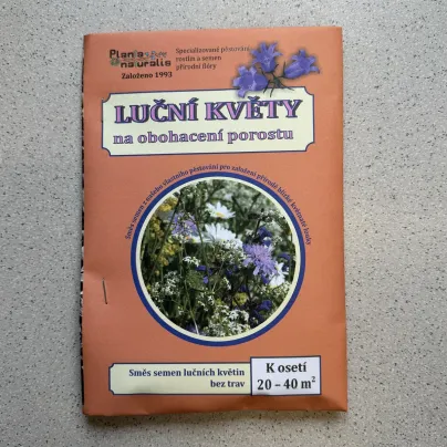 Luční květy na obohacení porostu - osivo Planta Naturalis - směs lučních květin - 40 g