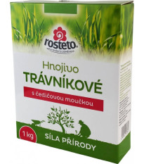 Hnojivo s čedičovou moučkou - trávníkové - Rosteto - práškové hnojivo - 1 kg