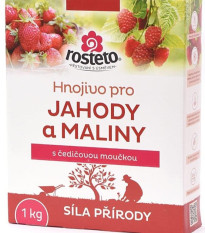 Hnojivo s čedičovou moučkou - jahody a maliny - Rosteto - práškové hnojivo - 1 kg