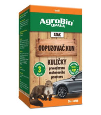 ATAK - Odpuzovač kun kuličky - AgroBio - ochrana proti kunám - 2 ks