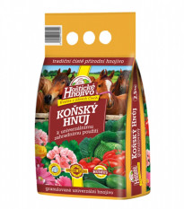 Koňský hnůj - Hoštické hnojivo - přírodní granulované hnojivo - 2,5 kg